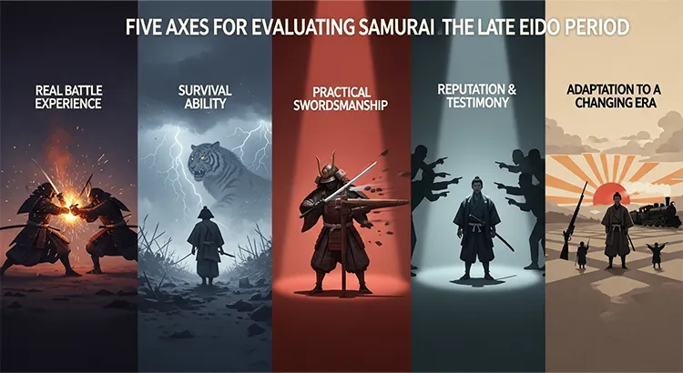 幕末剣士の比較マトリクス