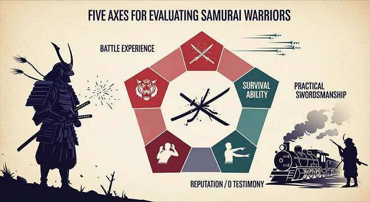 幕末剣士の比較マトリクス