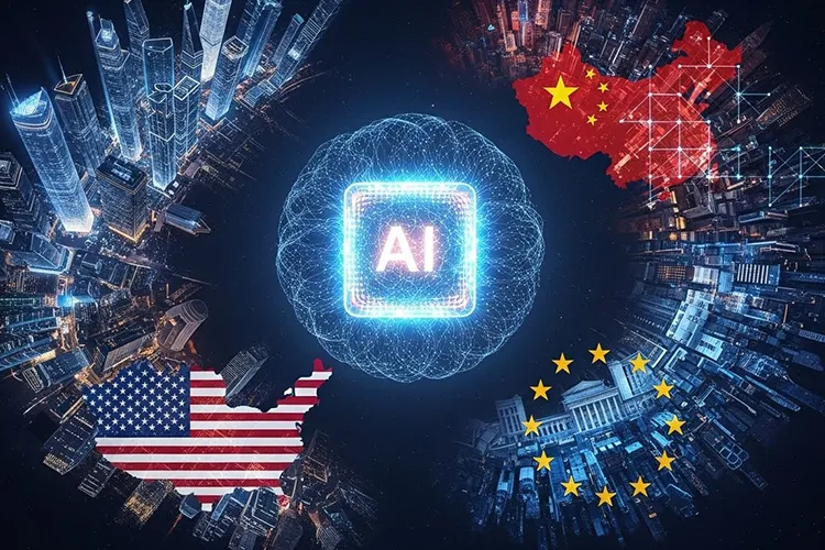 AI覇権は三つどもえ ― アメリカ・中国・EU、それぞれの「正義」