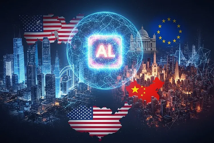 AI覇権はどこへ向かうのか ― 米中欧が描く3つの未来