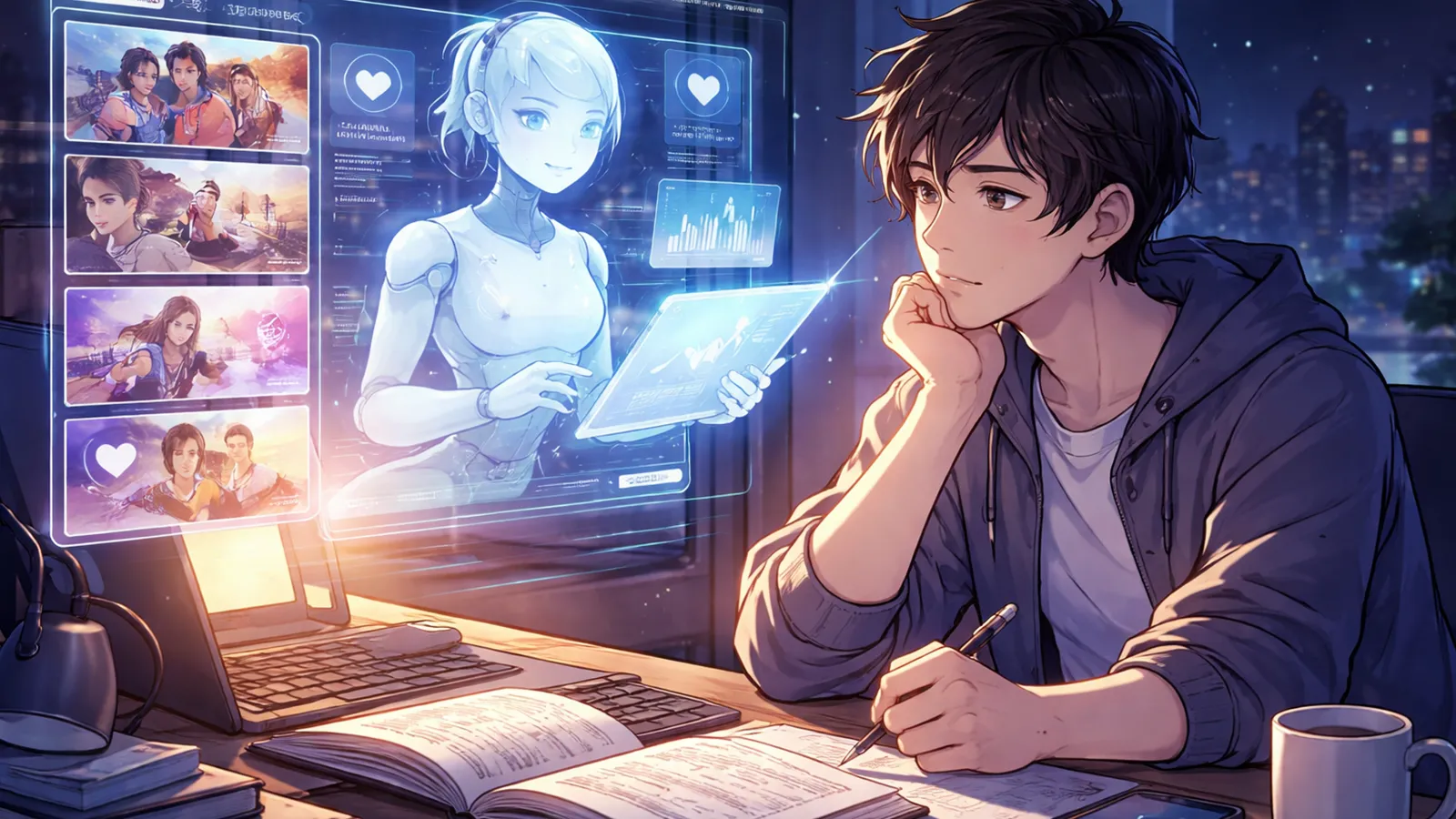 AIによる一年要約と内省の関係を考察し比較する記事のサムネイル