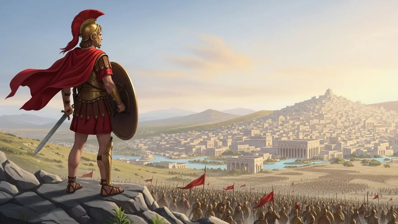 もしアレクサンドロス大王が生きていたらをAIの考察で比較する記事のサムネイル