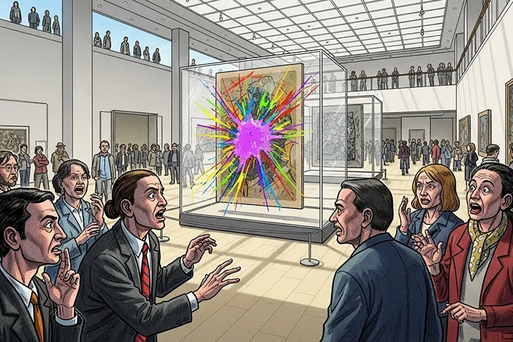 AIの分析：「モナ・リザ」にスープを投げた理由—美術品破壊抗議にAIが「反対」する論理