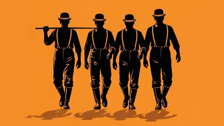 時計じかけのオレンジというテーマについて、複数のAIの考察を比較する記事群のサムネイル画像