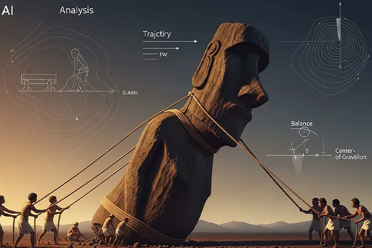 モアイ輸送の謎を解く ― 考古学とAIが描く人類の創造性