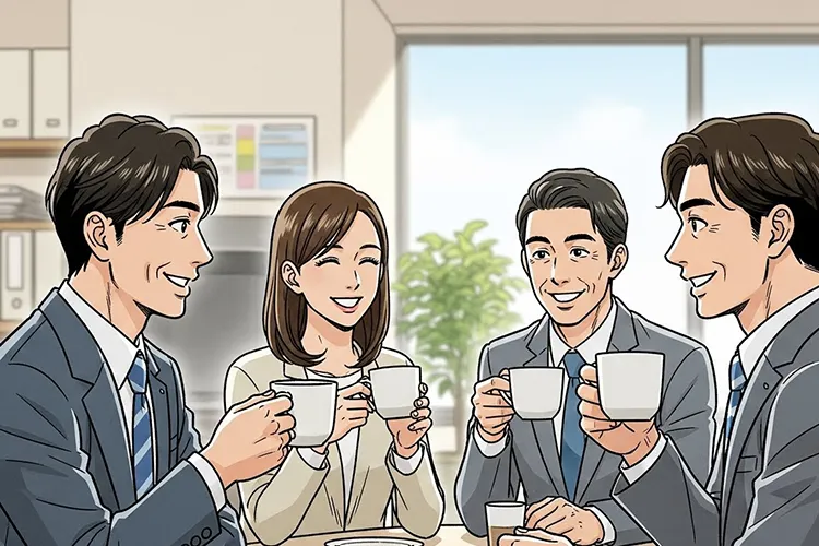 スマートフォンの光に照らされる子供の後ろ姿と、背景に浮かぶ脳の抽象イメージ。SNSの刺激が子供の脳に与える影響を象徴的に描いたイラスト。