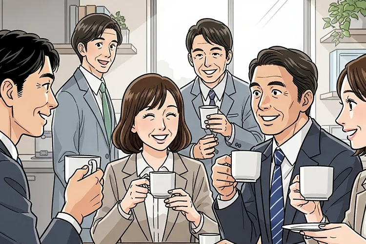 スマートフォンの光に照らされる子供の後ろ姿と、背景に浮かぶ脳の抽象イメージ。SNSの刺激が子供の脳に与える影響を象徴的に描いたイラスト。