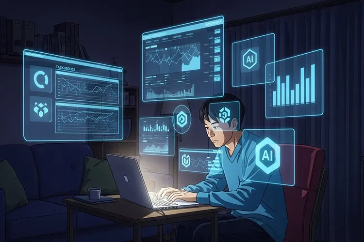 AI時代の副業地図：2026年に伸びる仕事・沈む仕事の全構造