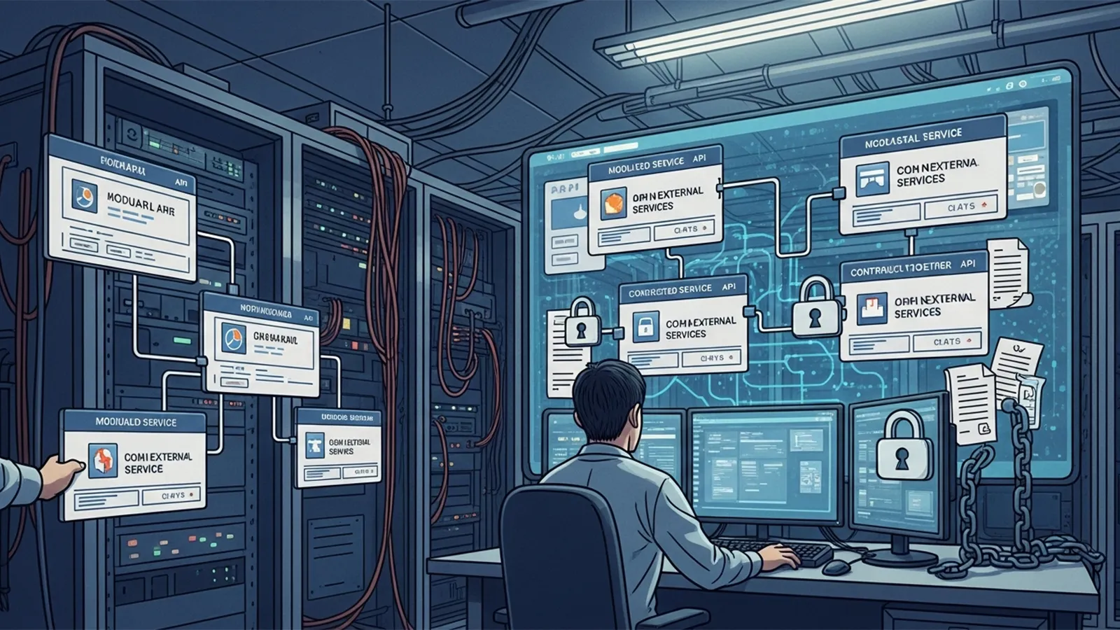 API連携の拡張性と依存構造をAIの考察で比較する記事のサムネイル