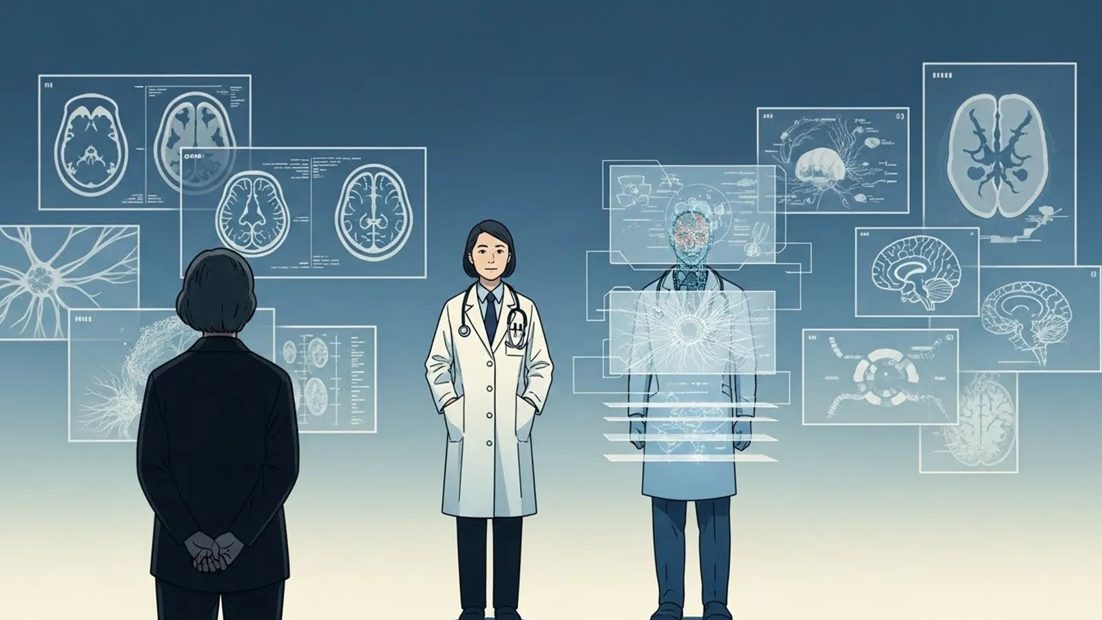 認知症診断はAIで可能かをAIの考察で比較する記事のサムネイル