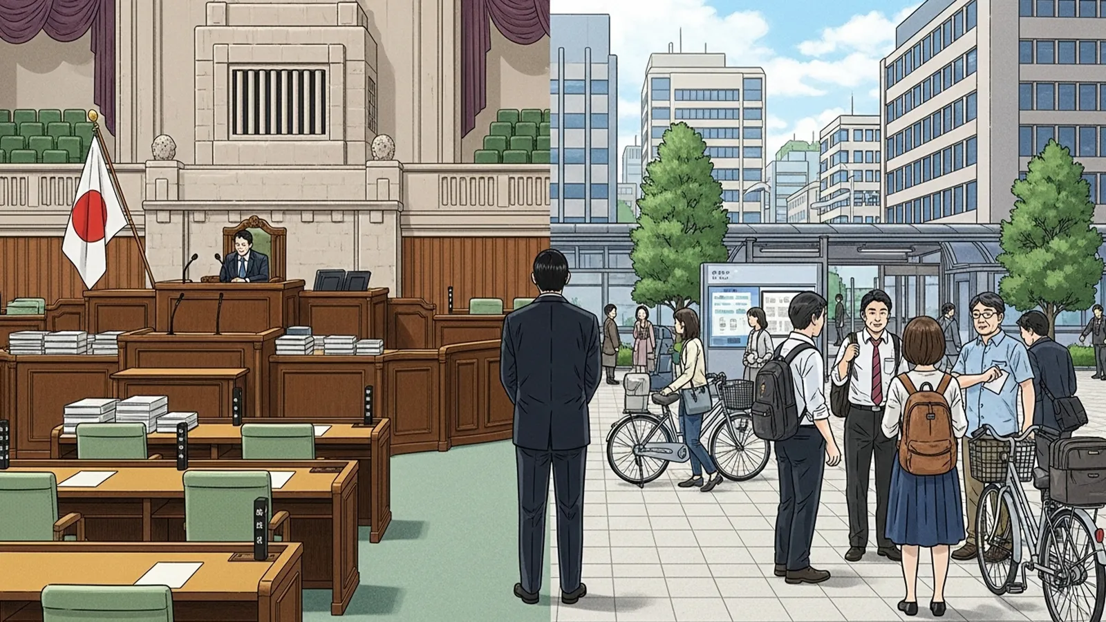 解散の説明と納得をAIの考察で比較し構造を読み解くのサムネイル