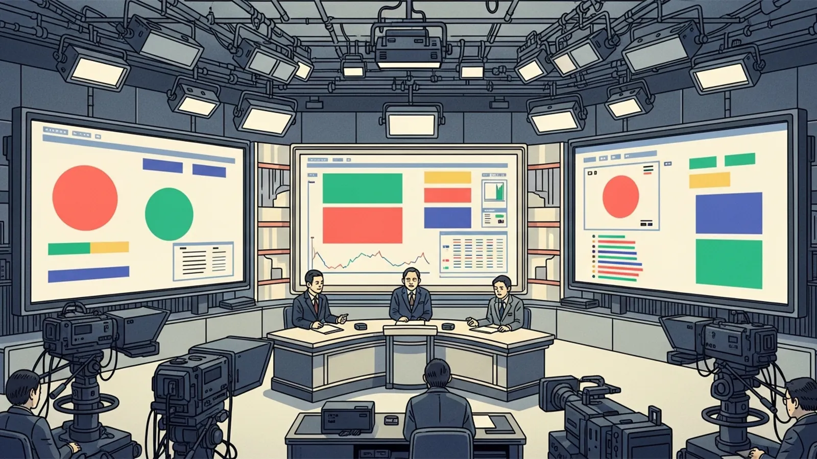 解散報道のイベント化構造をAIで比較考察する構造記事サムネイル