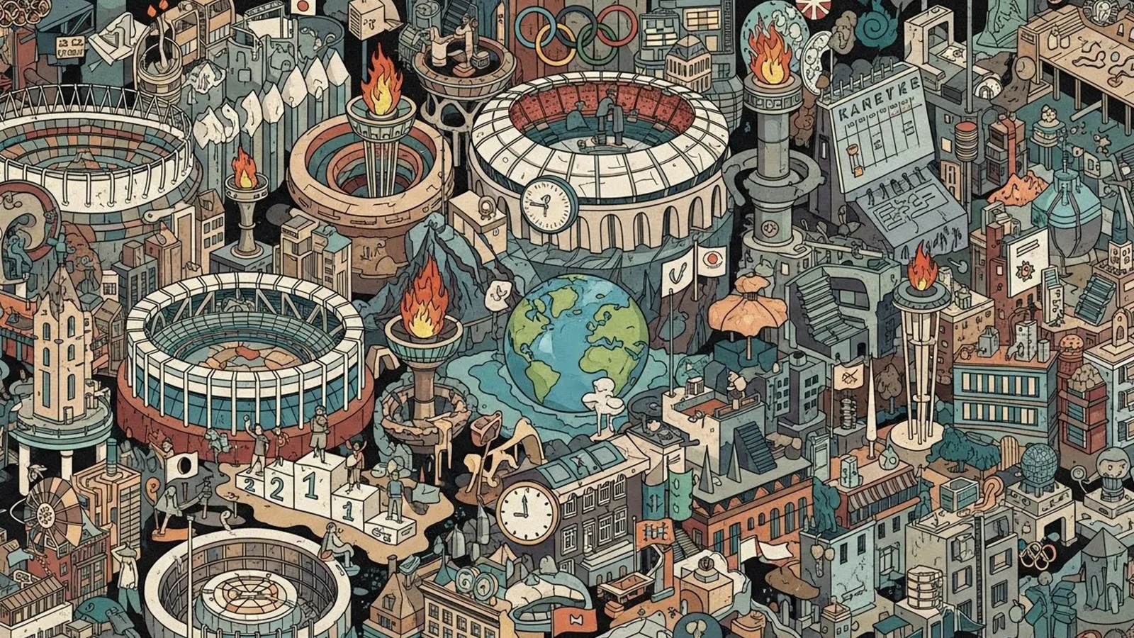 オリンピックの4年周期をAIの考察で比較する社会構造記事のサムネイル