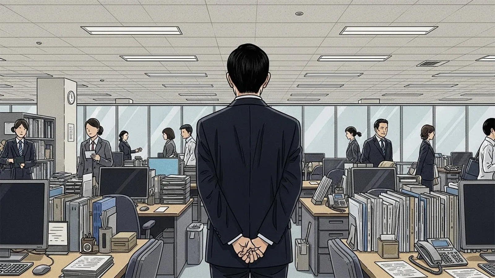 正社員の未来がどう変わるかをAIの考察で比較する記事のサムネイル