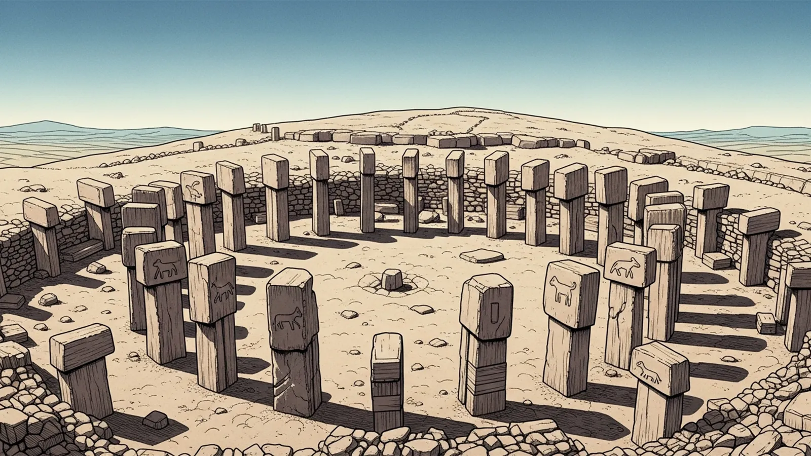 ギョベクリテペの建造目的をAIの考察で比較する記事のサムネイル