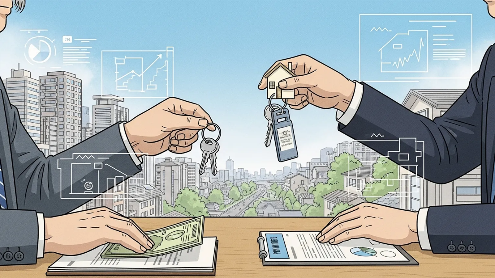 富の世代間移転と経済構造をAIの考察で比較する記事のサムネイル