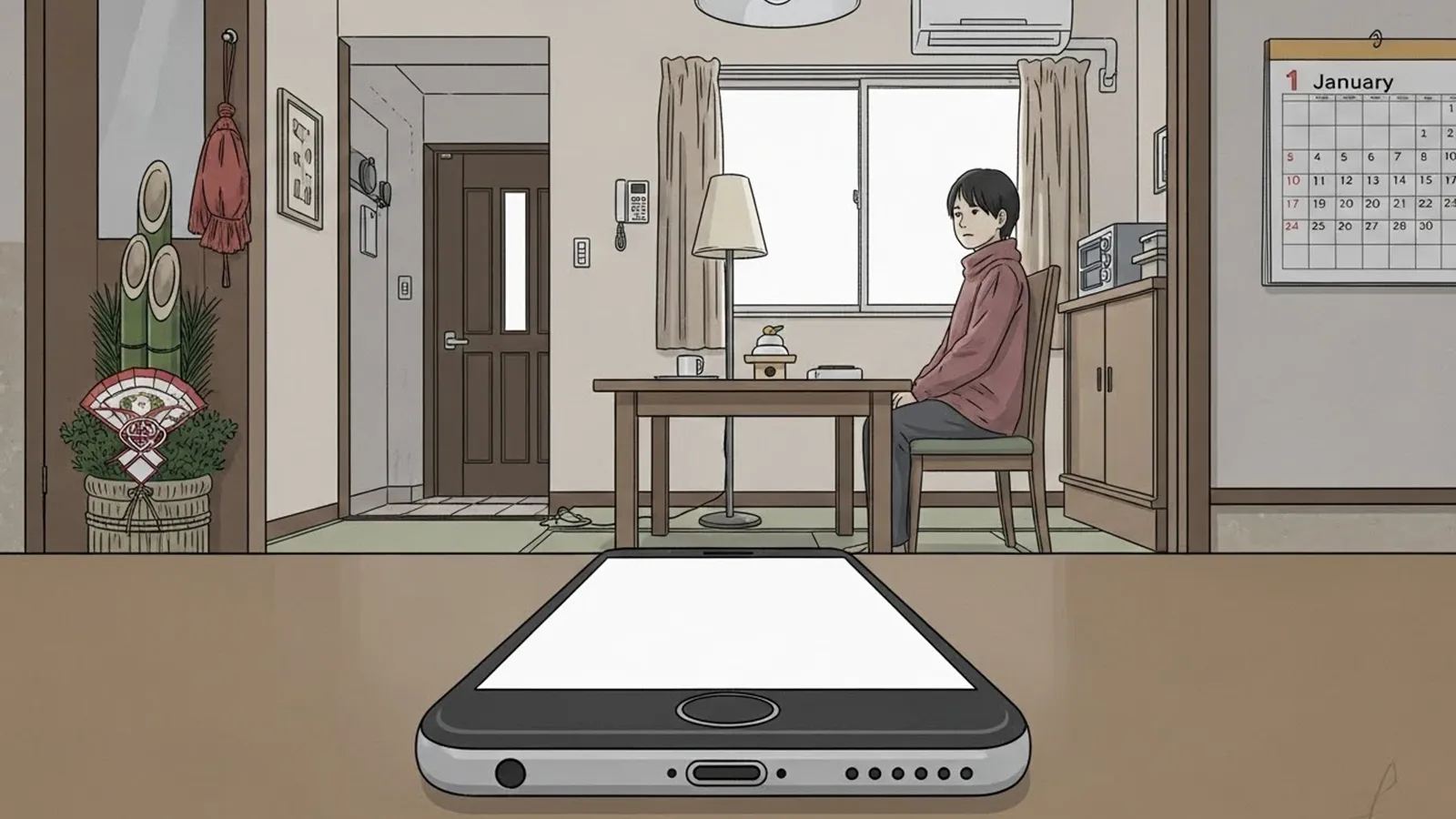 元旦に人間関係が測られる感覚をAIの考察で比較する記事のサムネイル