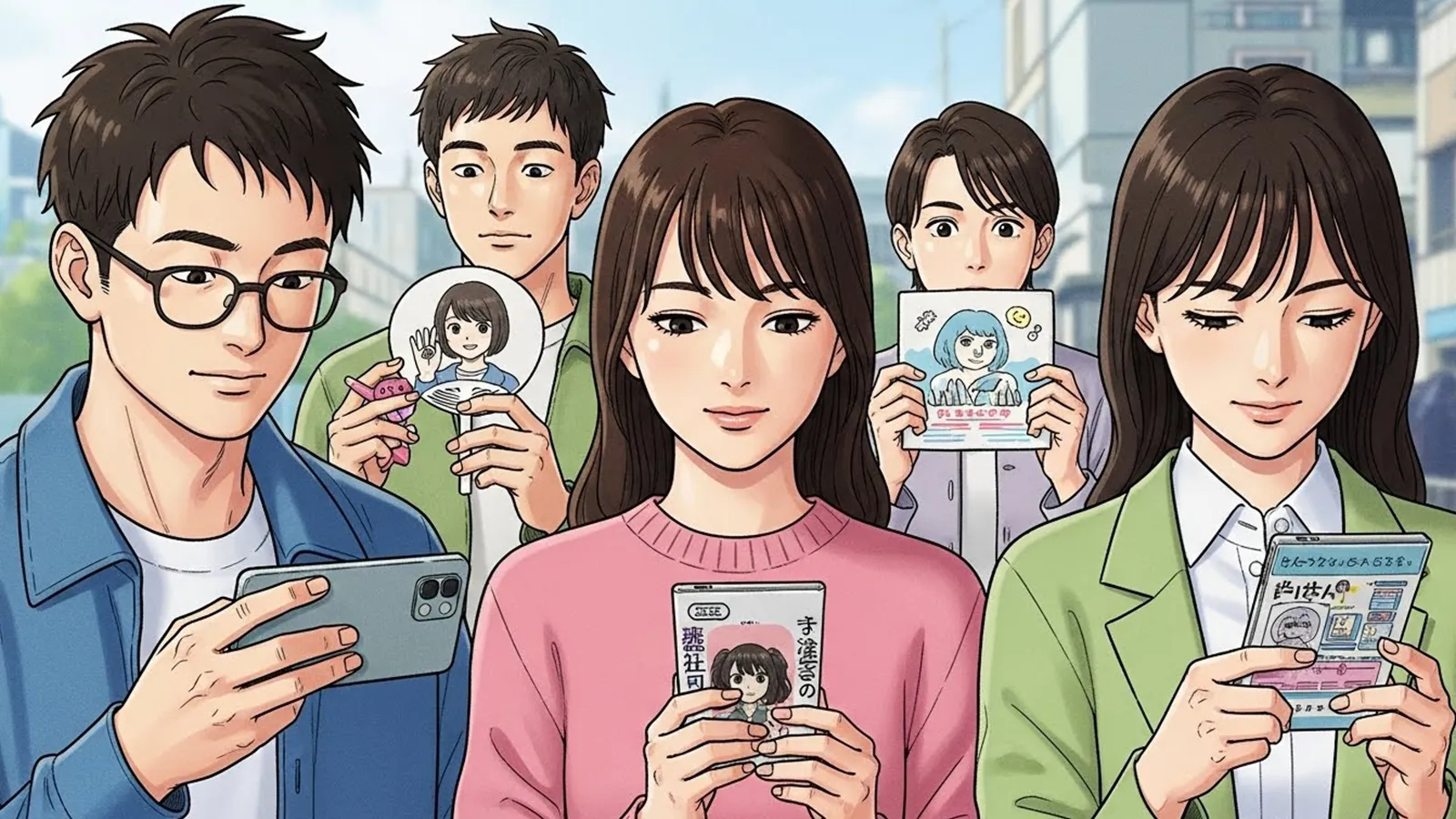 推し活は一過性のブームかを社会構造からAI考察で比較する記事のサムネイル