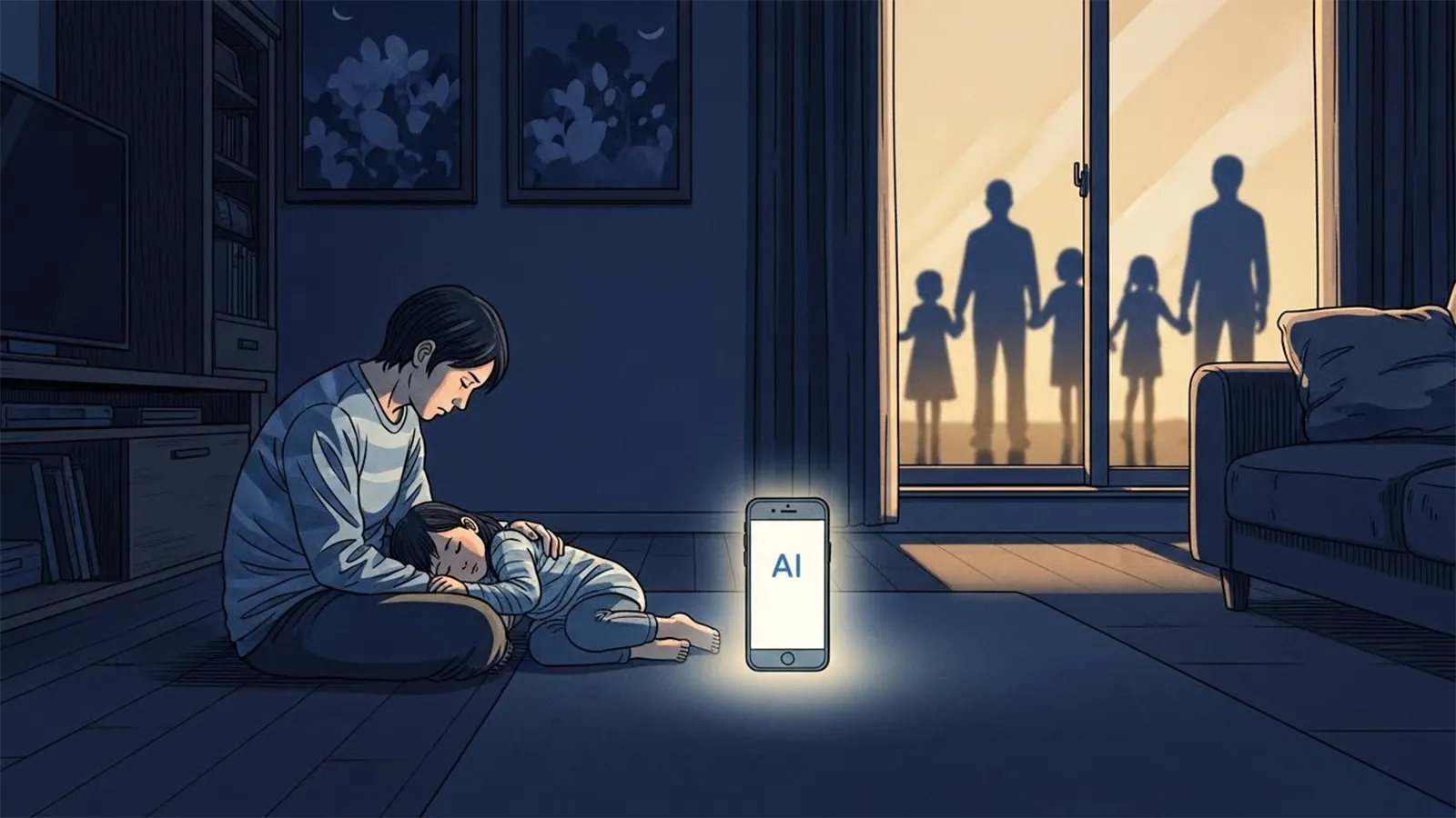 育児の愚痴とAIの役割を構造的に考察比較する記事のサムネイル