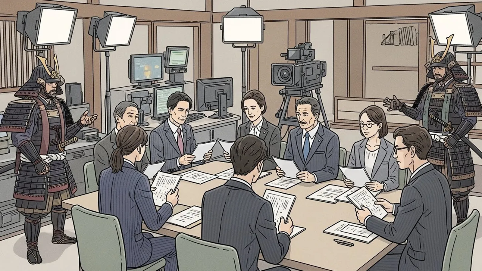 大河ドラマとNHKの関係をAIの考察で比較する記事のサムネイル