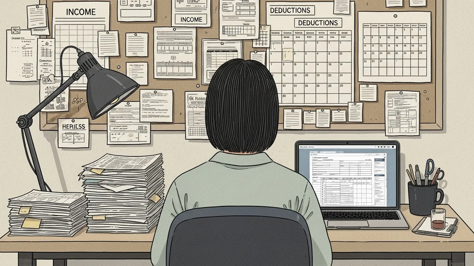 確定申告の難しさの構造をAIの考察で比較する記事のサムネイル
