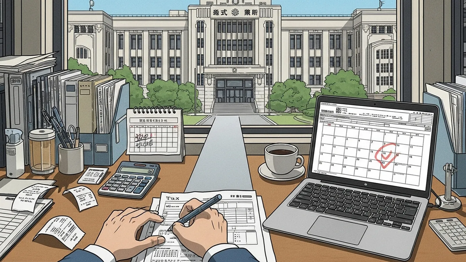 確定申告の義務と権利の構造をAIの考察で比較する記事のサムネイル