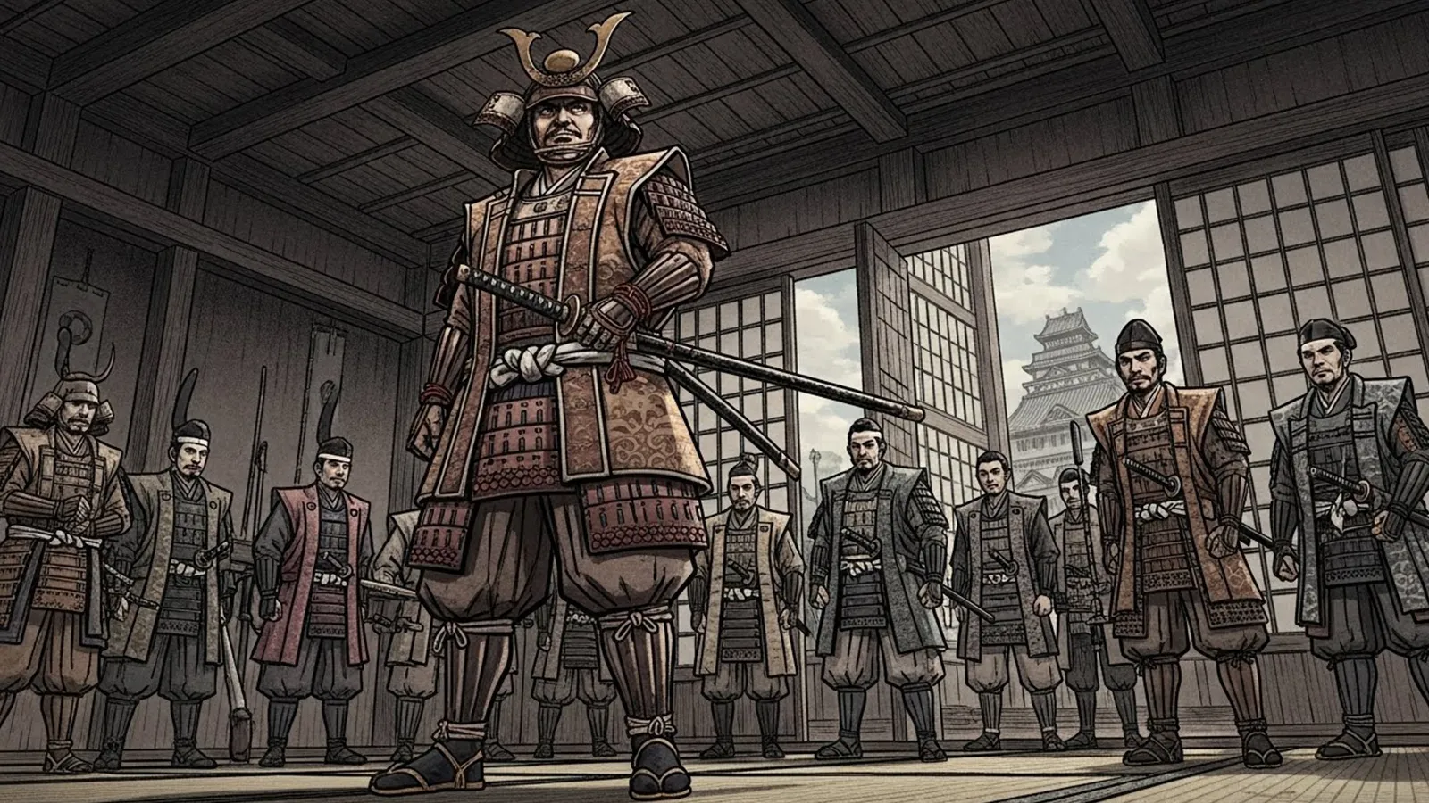 豊臣秀吉の家臣団をAIの考察で構造的に比較する記事のサムネイル