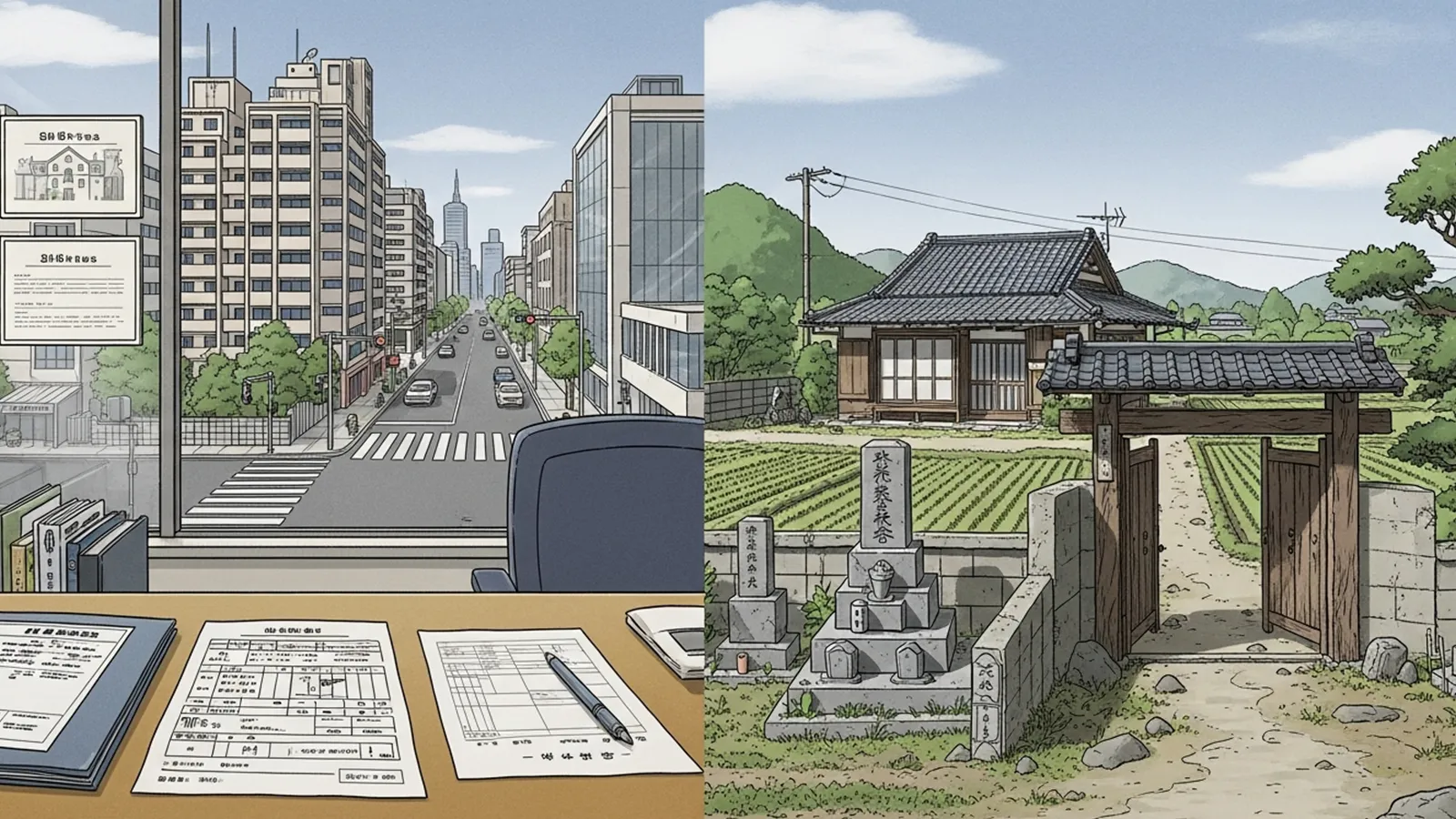 都市部と地方で変わる相続の意味をAIの考察で比較する記事のサムネイル