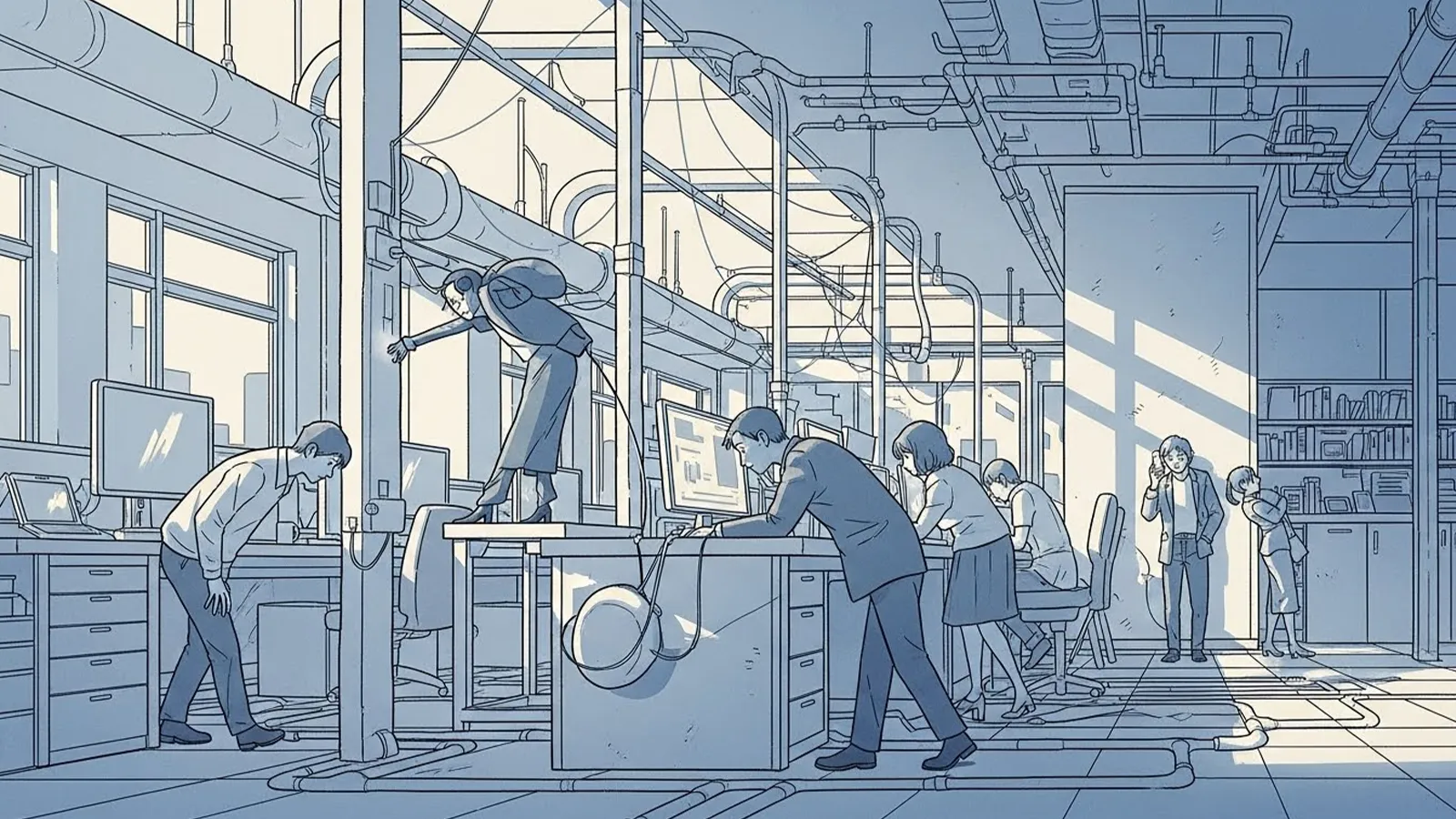 やりがい搾取と静かな退職をAIの考察で比較する記事のサムネイル