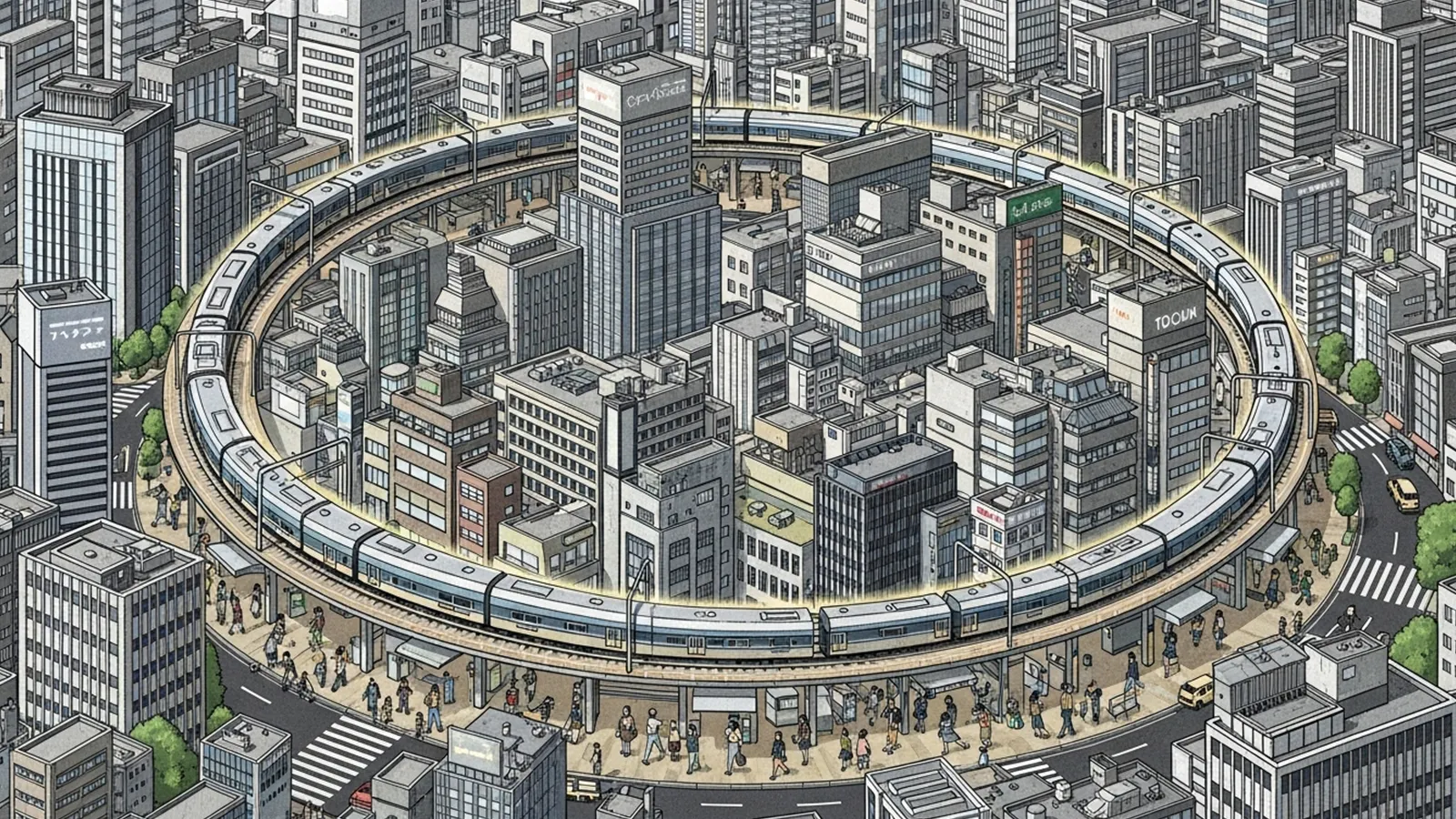 山手線30駅が人間心理に与える影響をAIの考察で比較する記事のサムネイル