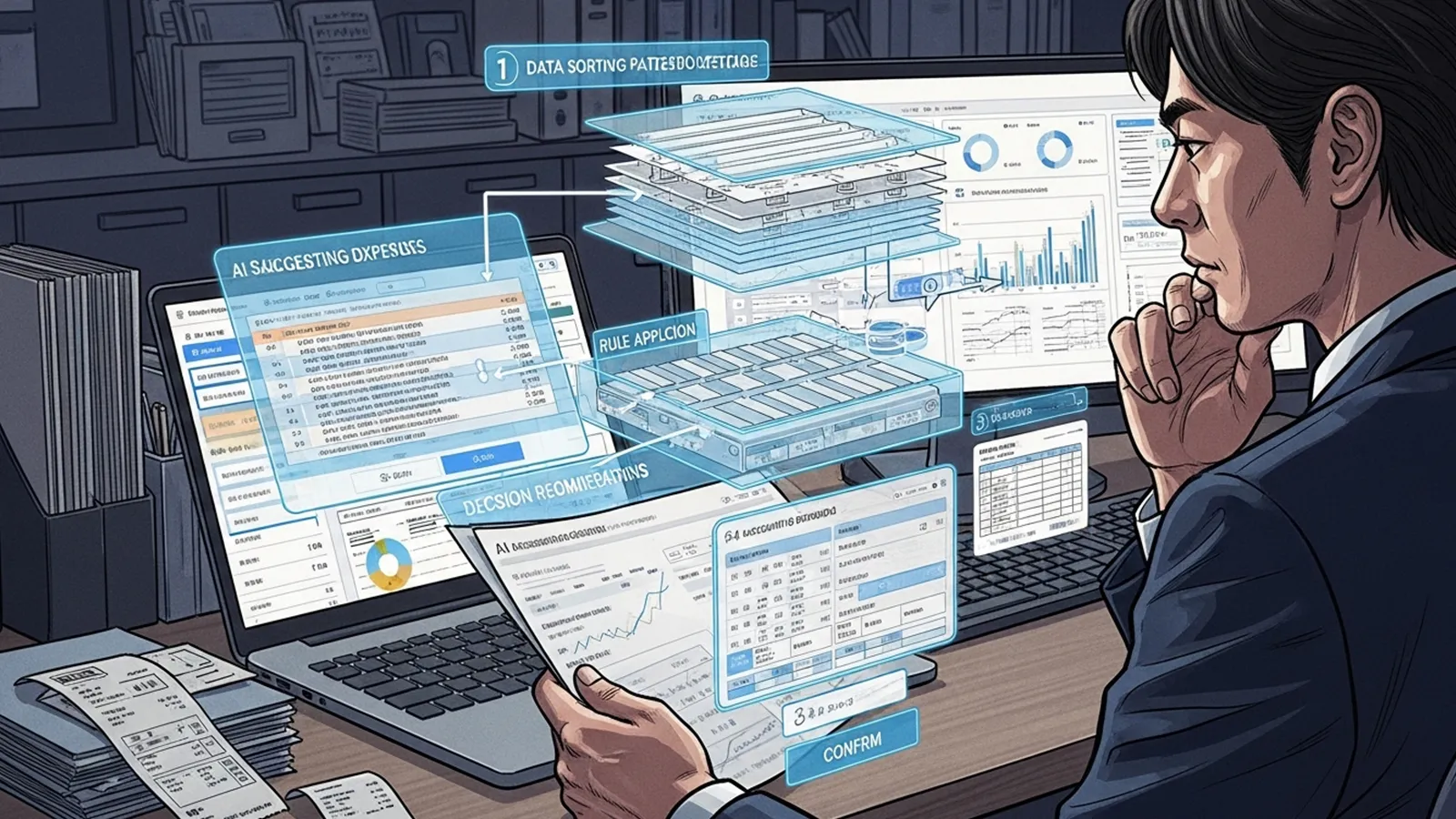 AIが判断を代替する構造を考察で比較する記事のサムネイル