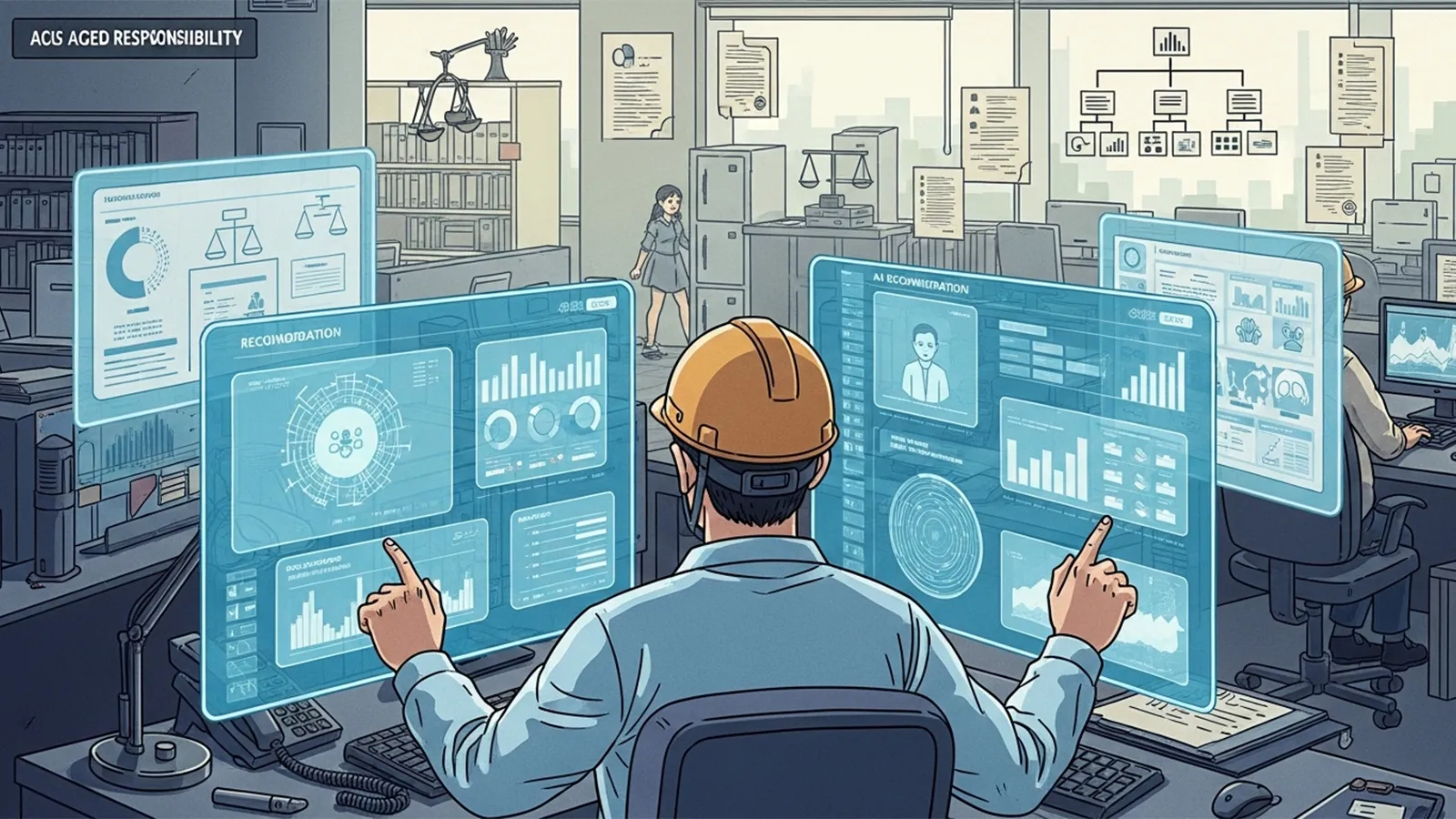 AIと労働責任構造変化社会的視点をAI考察比較する記事のサムネイル