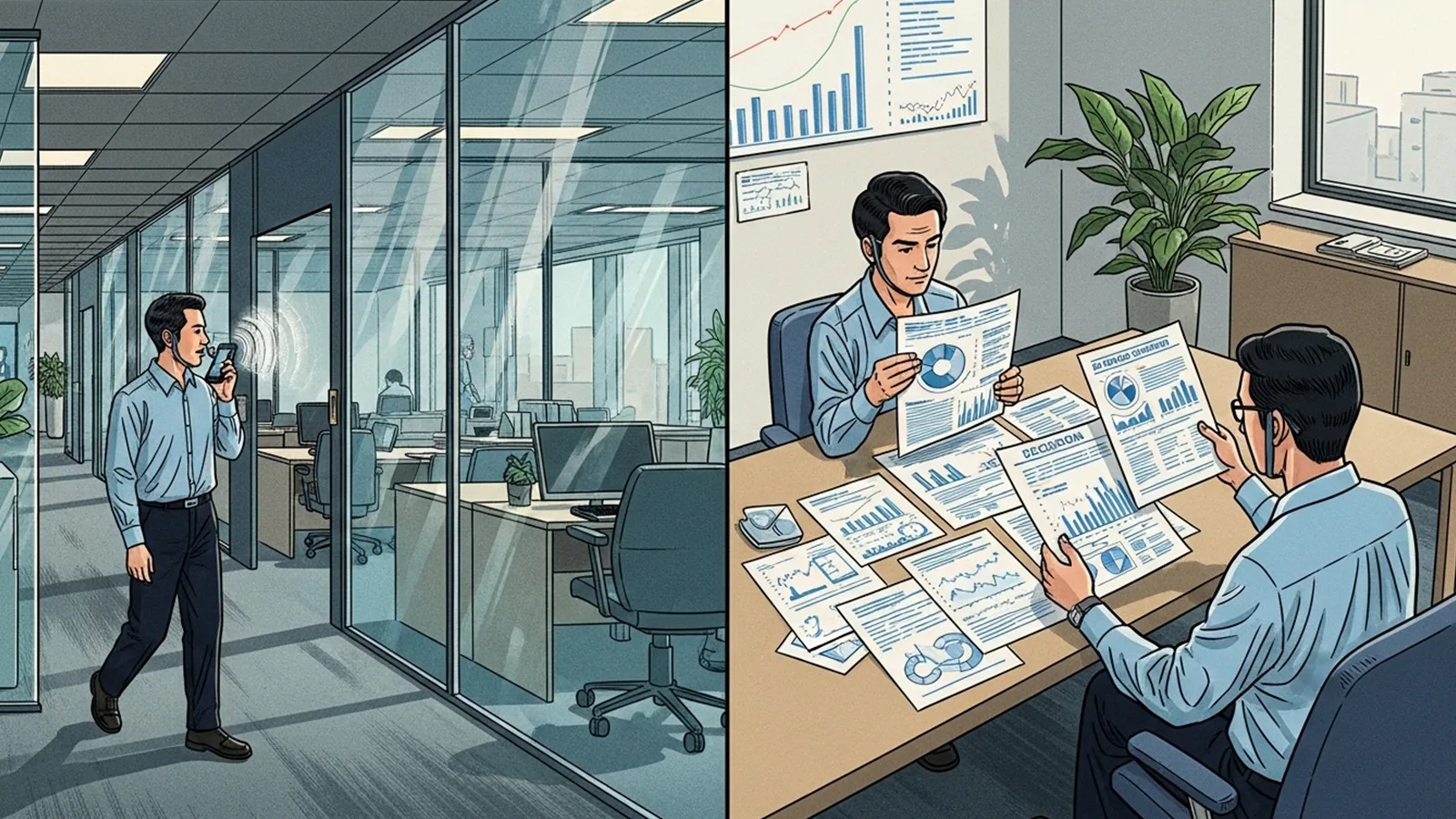 AIの考察で比較する働き方の時間配分構造変化と社会のサムネイル