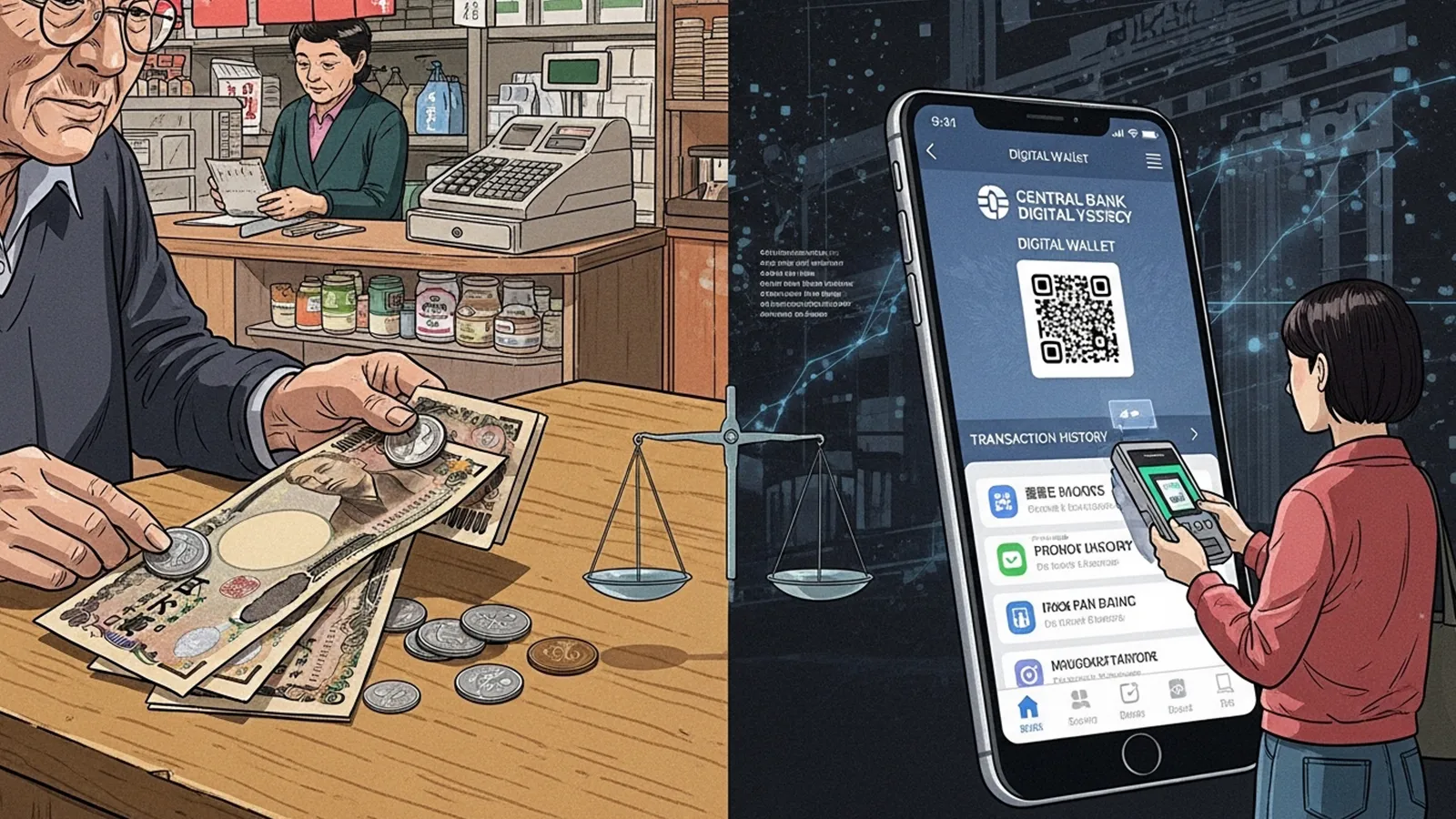 現金廃止の政策可能性をAIの考察で比較する記事のサムネイル