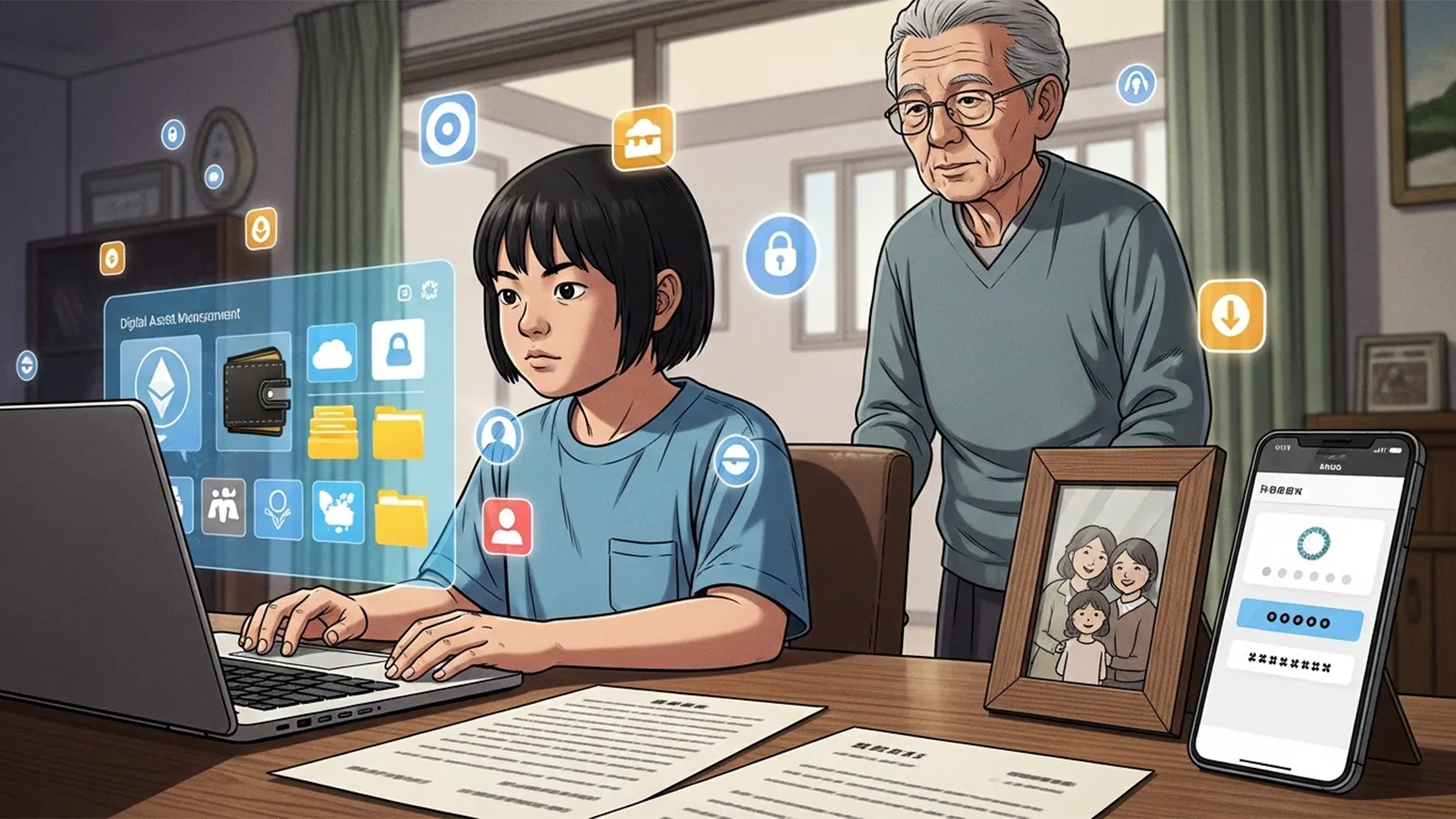 AIの考察で比較するデジタル資産相続テーマ構造記事のサムネイル