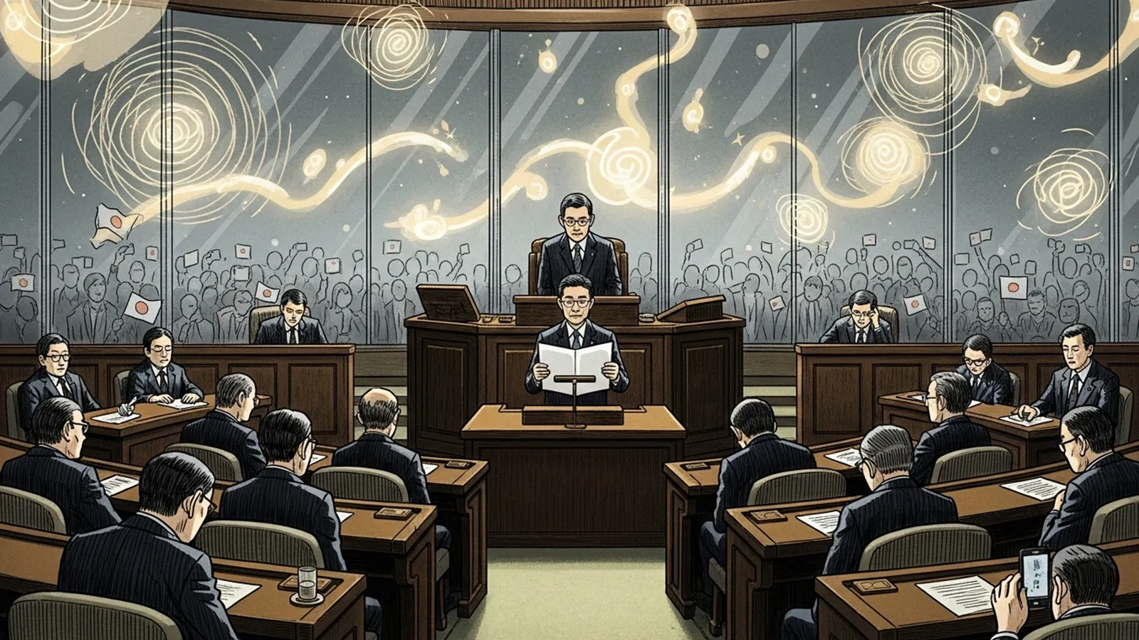 解散が空気で正当化される構造をAIの考察で比較する記事のサムネイル