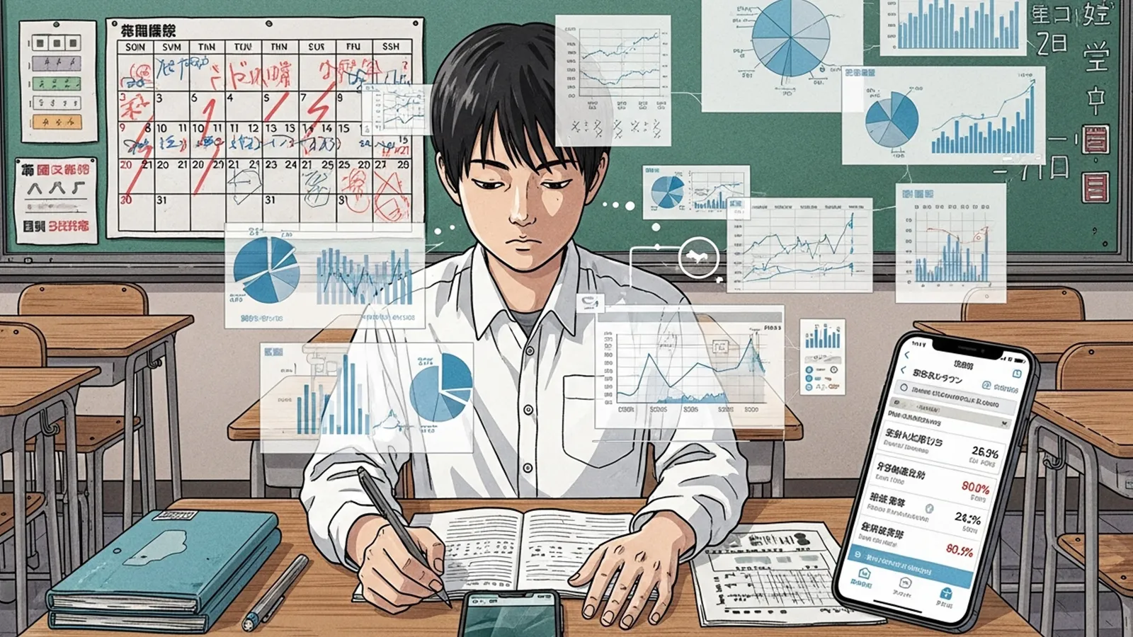 努力の評価と可視化の構造をAIの考察で比較する記事のサムネイル