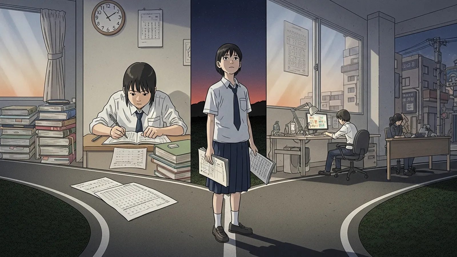 受験を人生の物語として捉える構造をAIの考察で比較する記事のサムネイル