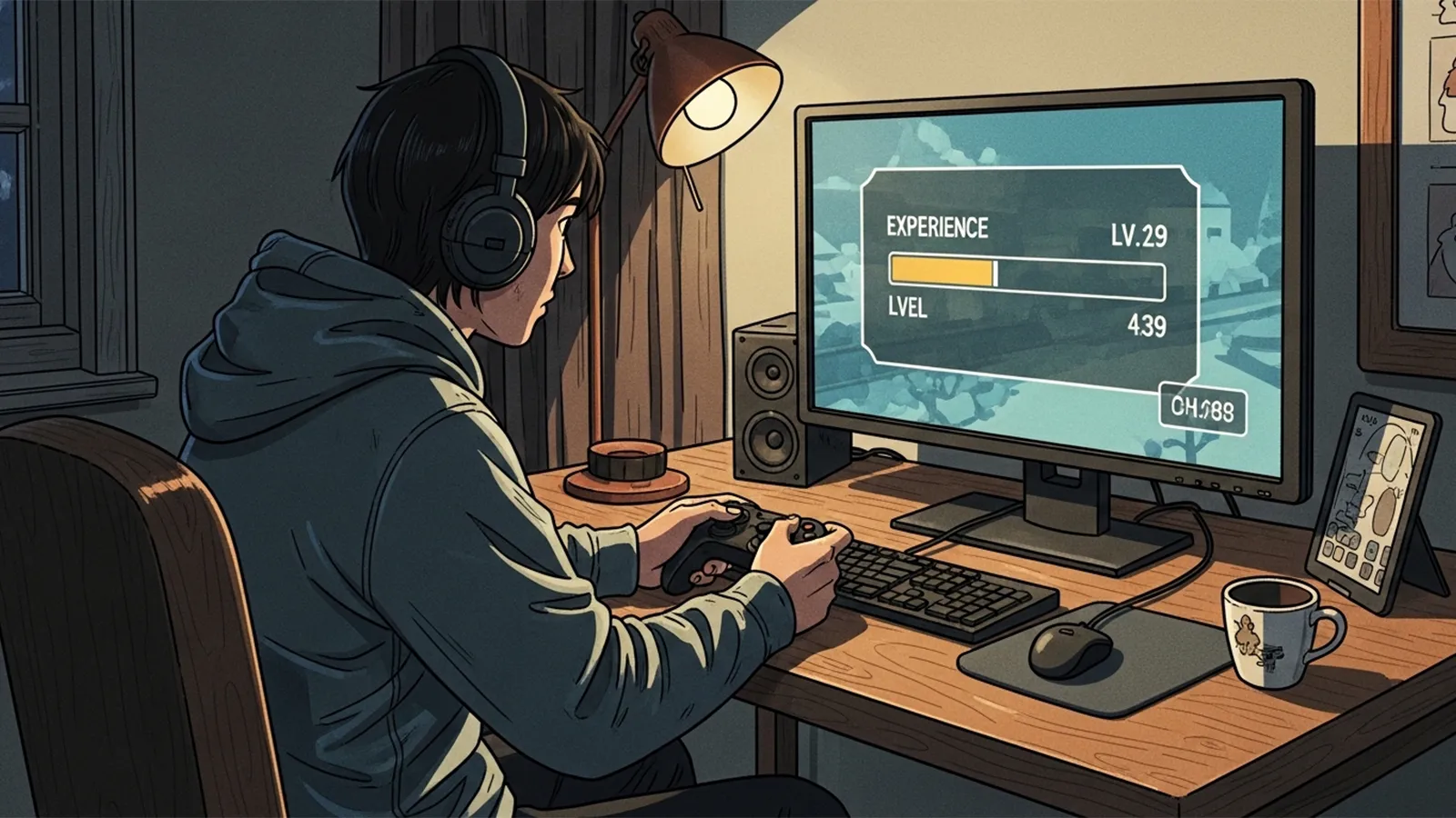 ゲームにおける努力と報酬の関係をAIの考察で比較する記事のサムネイル