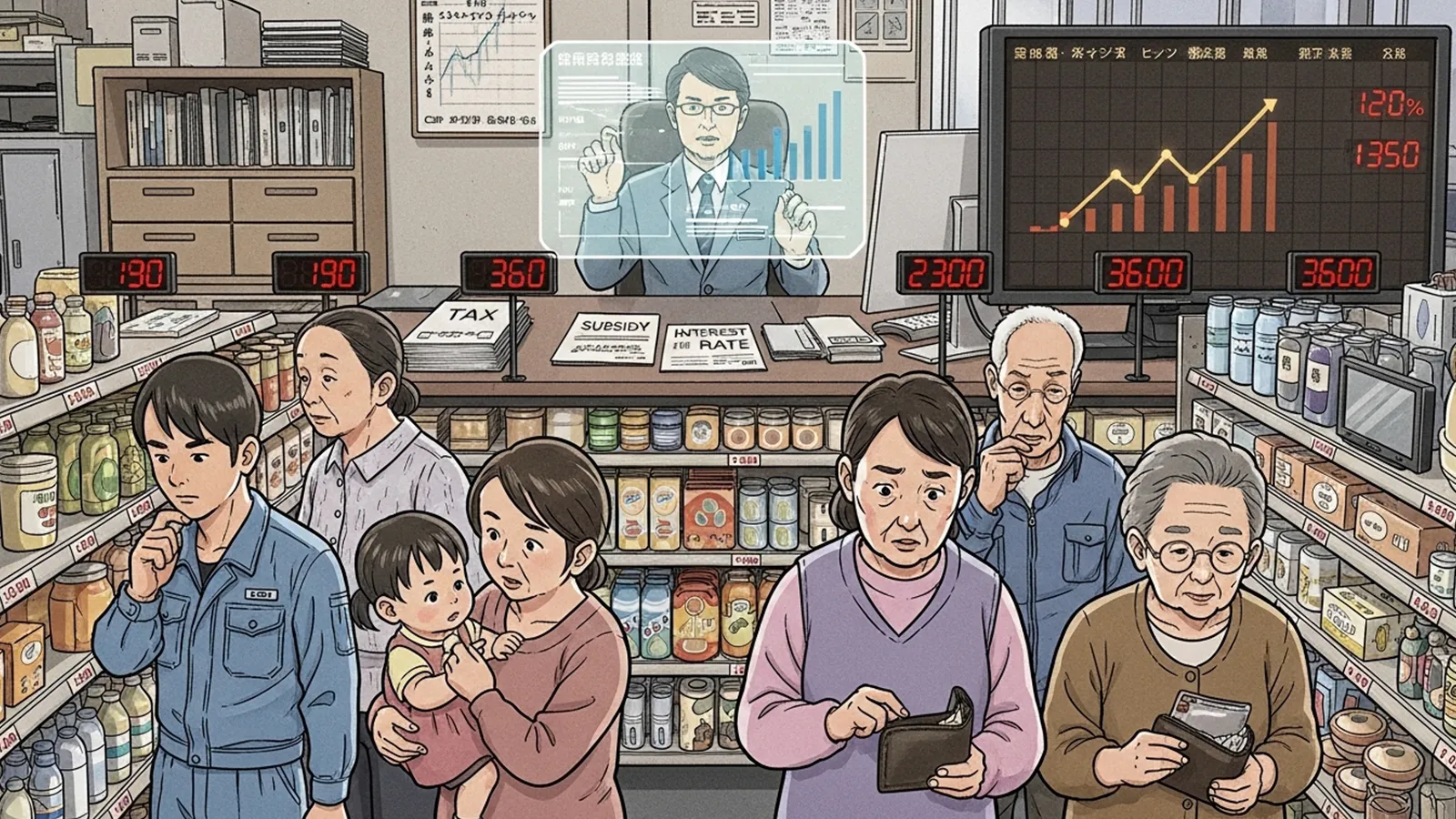 政府による消費誘導の限界をAIの考察で比較する記事のサムネイル