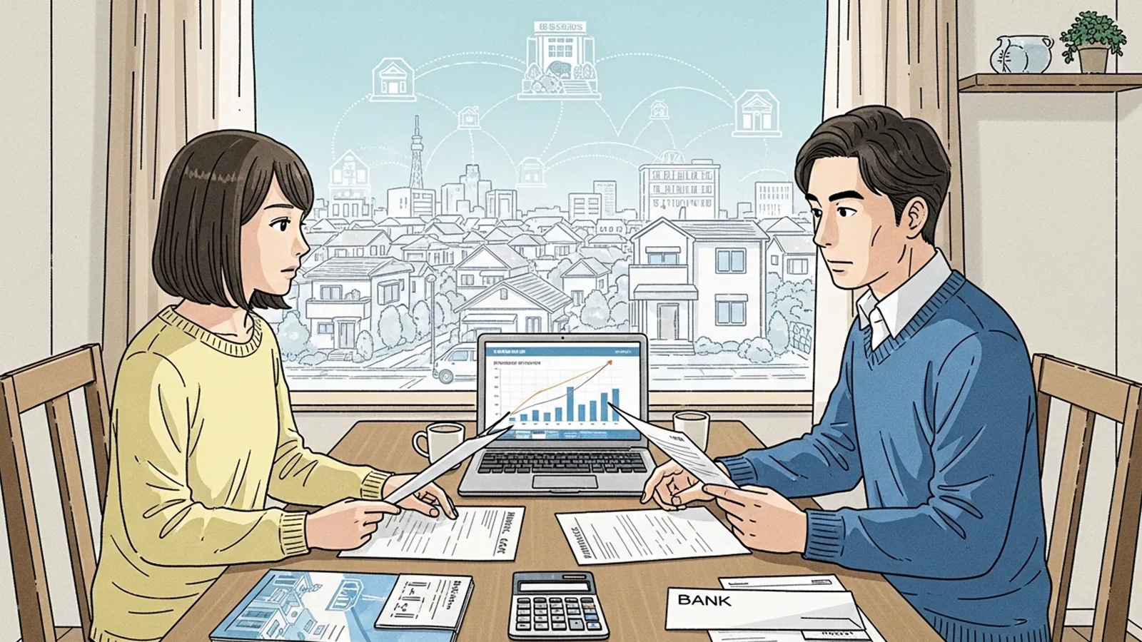 住宅ローンの構造と本質をAIの考察で比較する記事のサムネイル