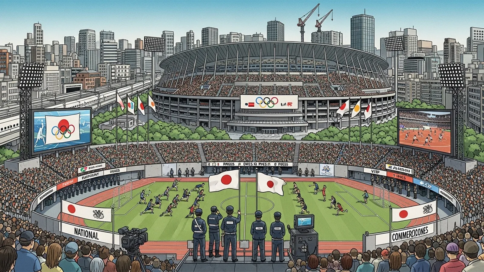 日本とオリンピック関係をAIの考察で比較する記事のサムネイル