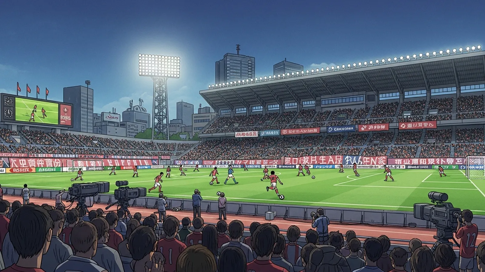 Jリーグ報道の物語構造をAIの考察で比較する記事のサムネイル