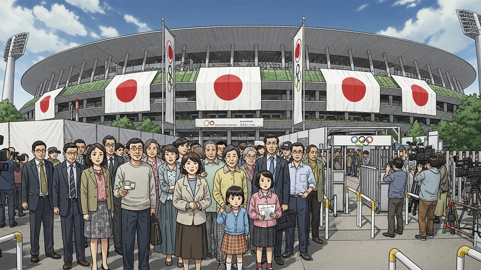 日本で五輪反対しづらい空気をAIの考察で比較する記事のサムネイル