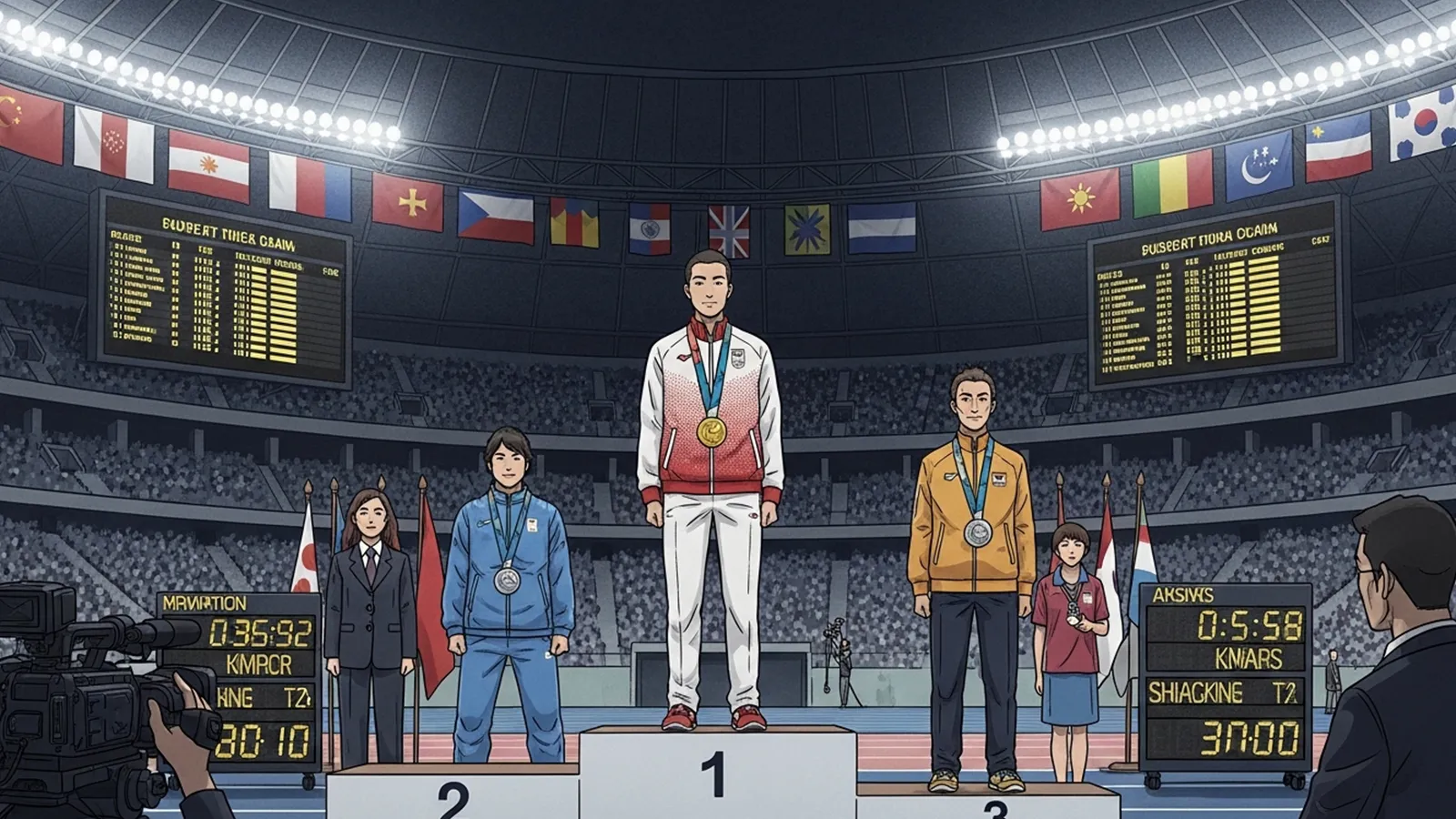 オリンピックメダルと選手価値をAI考察で比較する記事のサムネイル