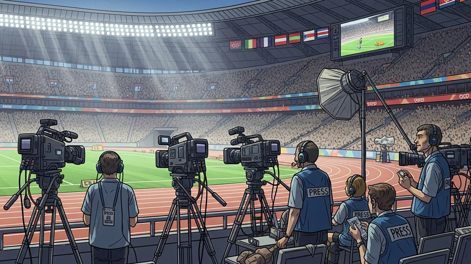 五輪報道の客観性をAIの考察で比較する社会構造記事のサムネイル