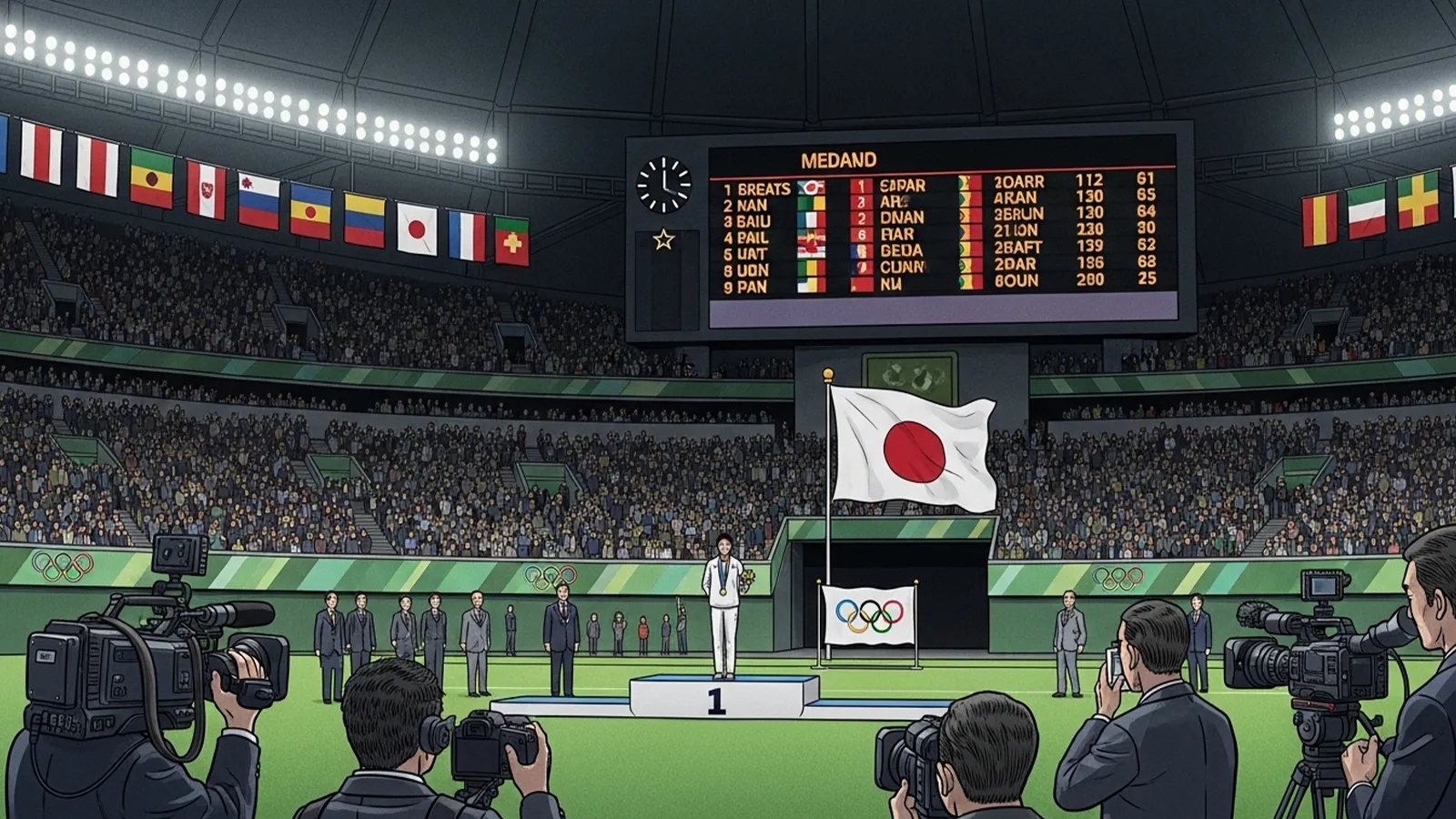 日本の五輪メダル評価構造をAIの考察で比較する記事のサムネイル