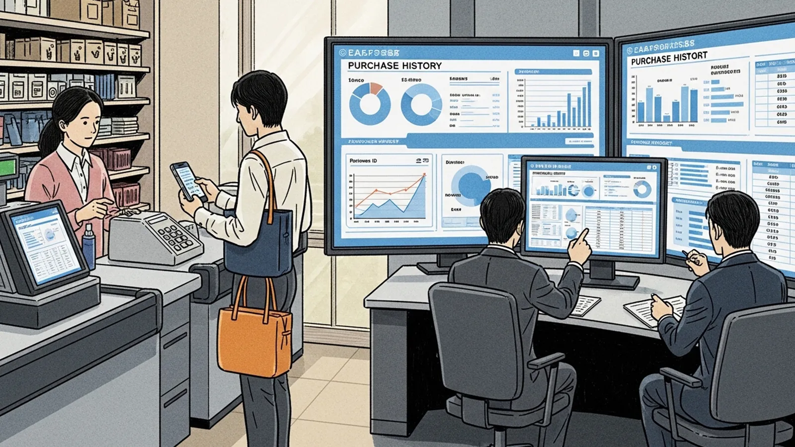 購買データの資産性をAIの考察で比較する記事のサムネイル