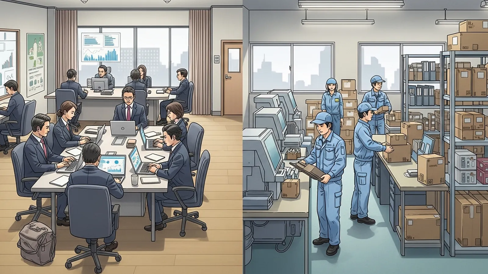 地域による賃金差の社会構造をAIの考察で比較する記事のサムネイル