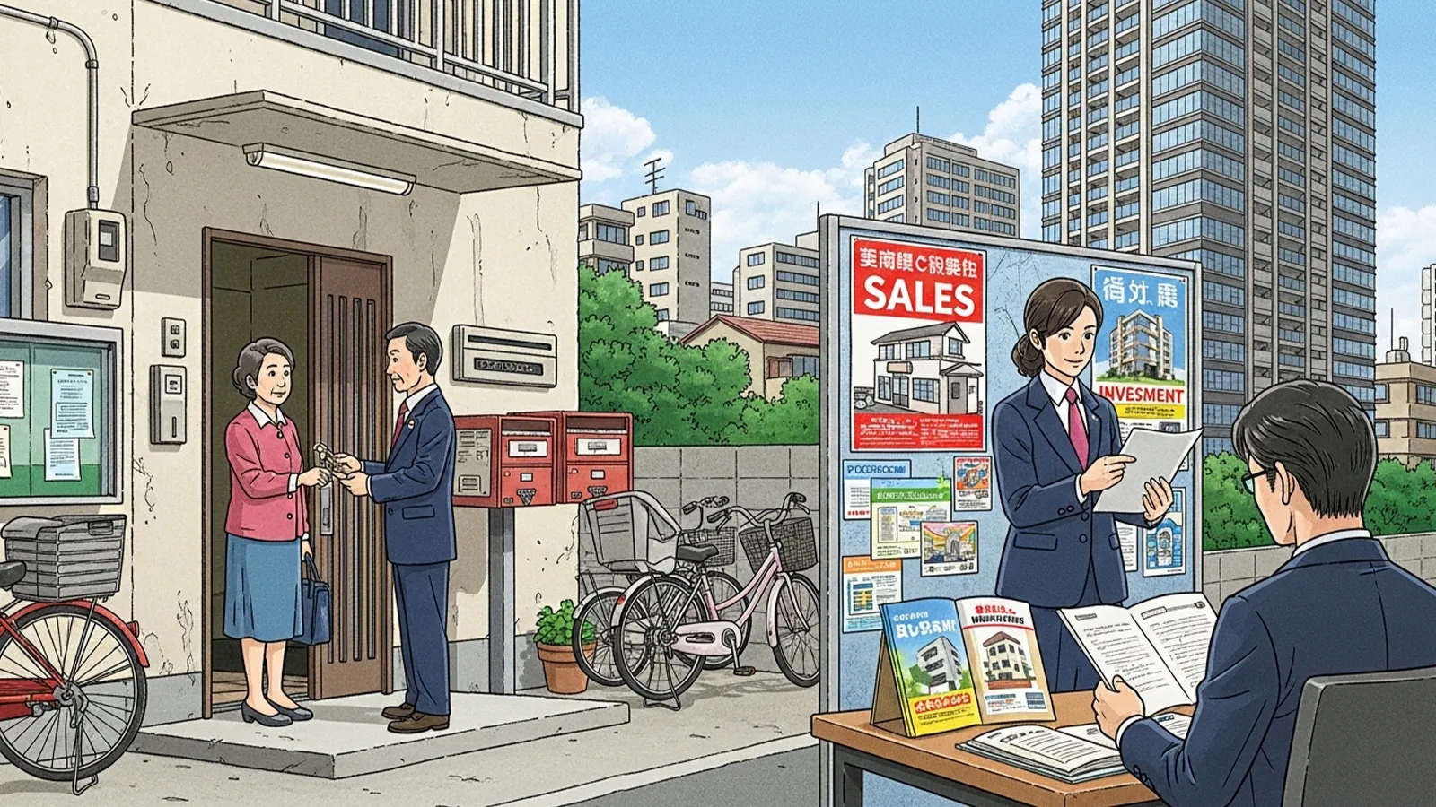 賃貸は保障か市場かをAI考察比較する記事テーマ解説のサムネイル